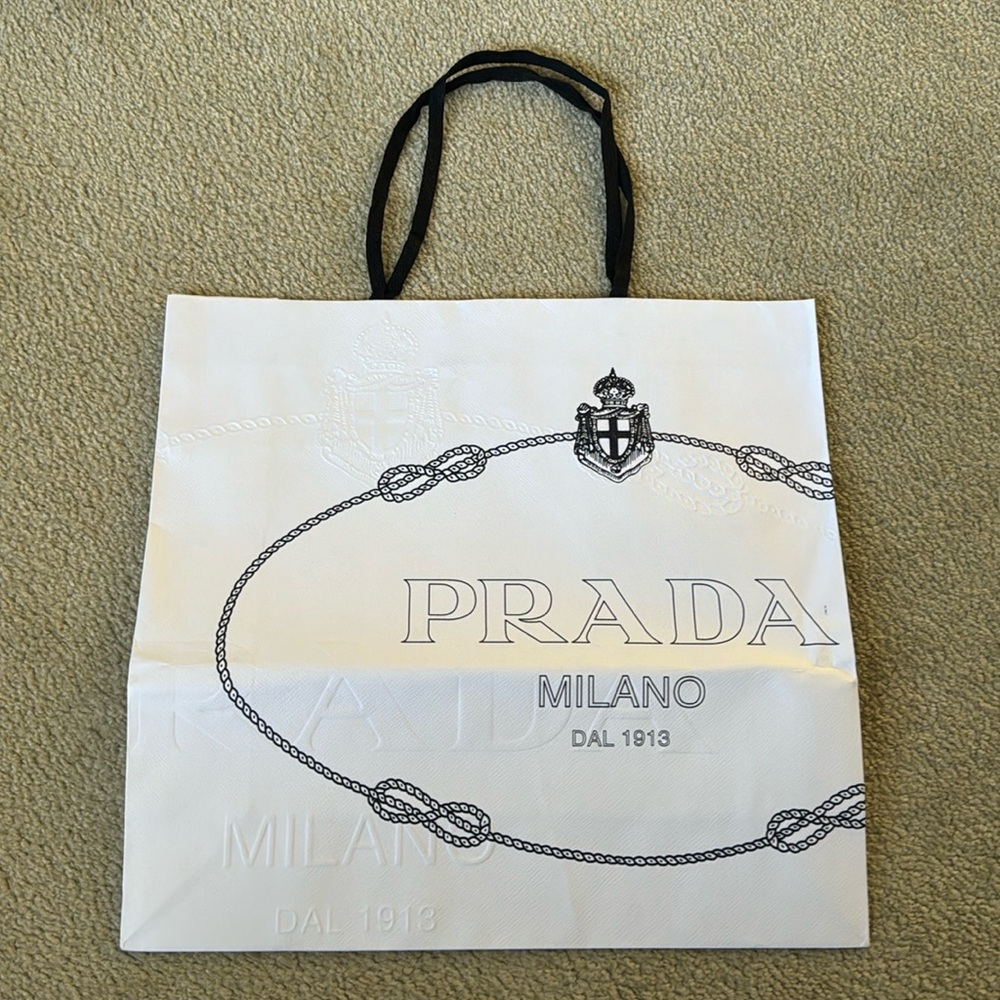 Prada Shopping Bag